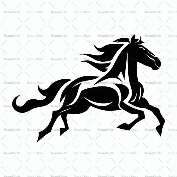 Galoppierendes Pferd